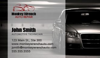 Auto Business Card