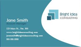 Consulting Business Cards