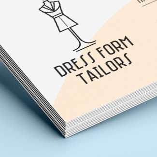 Karte mit quadratischen Ecken