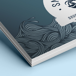 Visitenkarten aus Wildleder