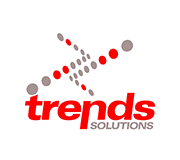 Trends Solutions Icon logo design 