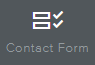 Website Builder Add Contact Form Icon