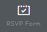 Website Builder Add RSVP Form Icon