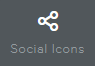 Website Builder Add Social Media Links Icon