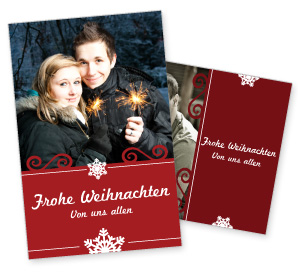 Weihnachtskarten Seite