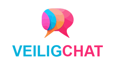 AI logo generator-ontwerp van een kleurrijke spraakbel voor Secure Chat.