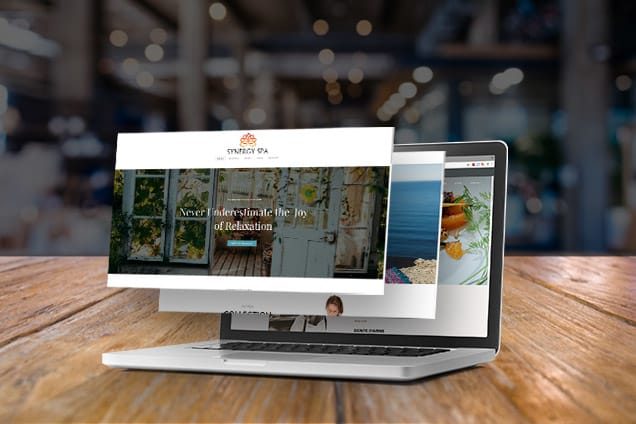 Exemple de site Web d'entreprise