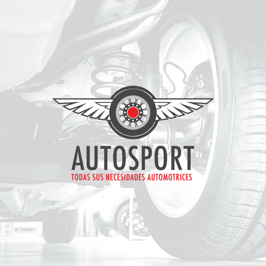 Ejemplo de diseño de logotipo personalizado de ícono de un neumático con alas