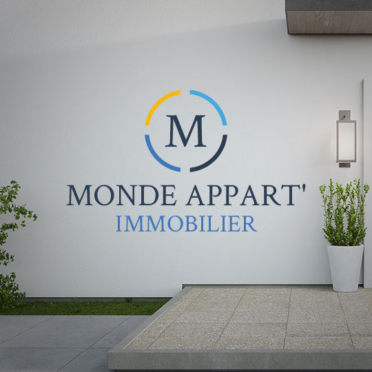 Exemple de logo personnalisé pour l'immobilier avec l'initiale W