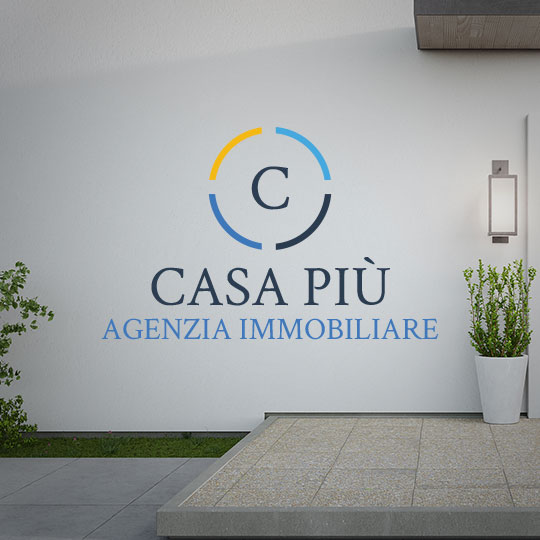 Esempio del design di un logo personalizzato per Immobiliare Testo di una Iniziale W