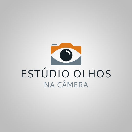 Exemplo de Design de Logotipo Customizado – Ícone de Câmera